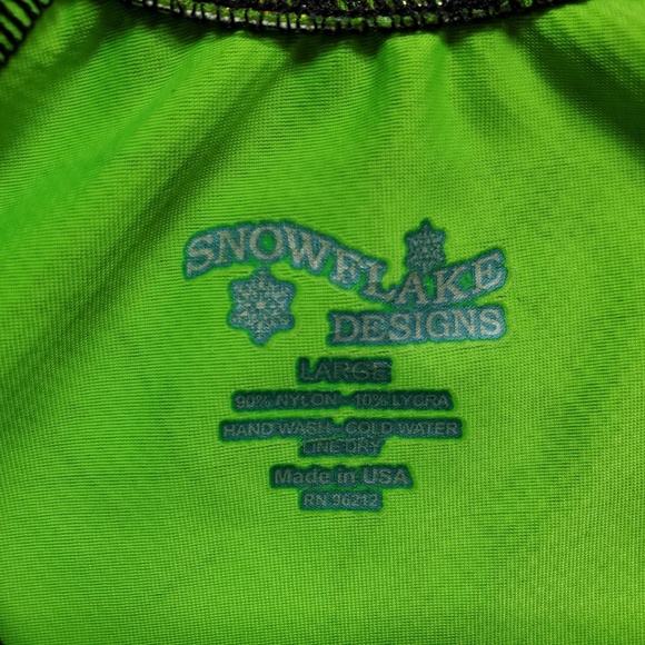 Snowflake Designs Gymnastics Leotard  Size:  CL - Picture 8 of 8